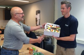 Patrick 15 jaar in dienst