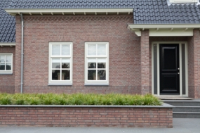 kozijnen en kozijnen erker nieuwbouw woonhuis