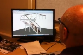 Ad ontwerpt een trap in het nieuwe trappenprogramma