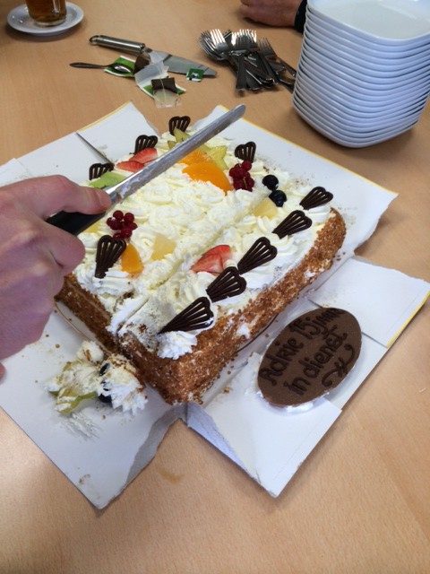 jubileum slagroomtaart