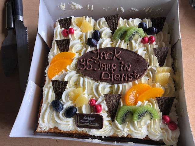 taart 35 jaar Jack