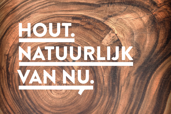 hout natuurlijk van nu