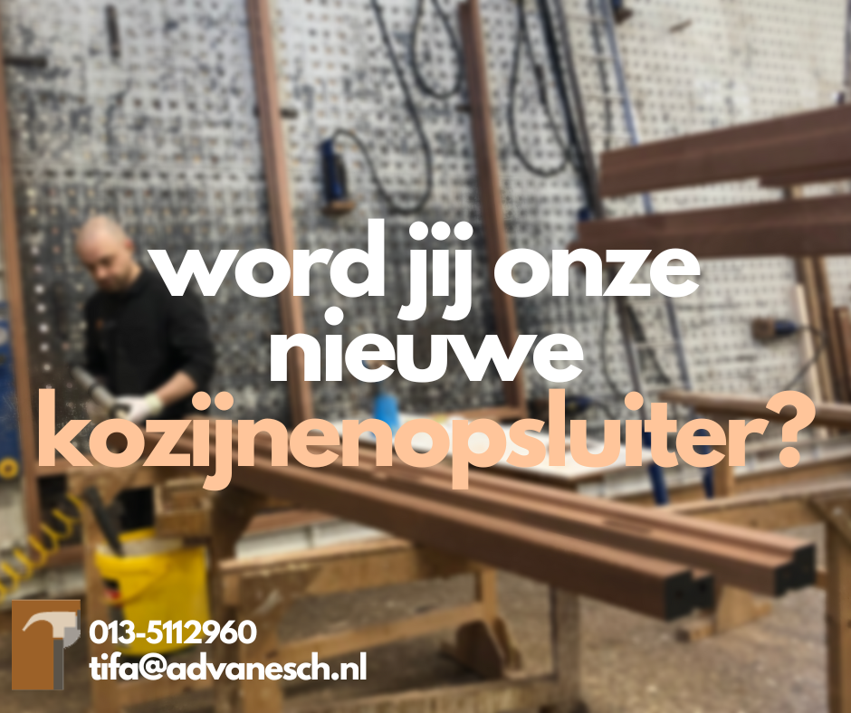 vacature opsluiter