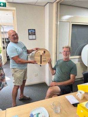 Jack 40 jaar in dienst
